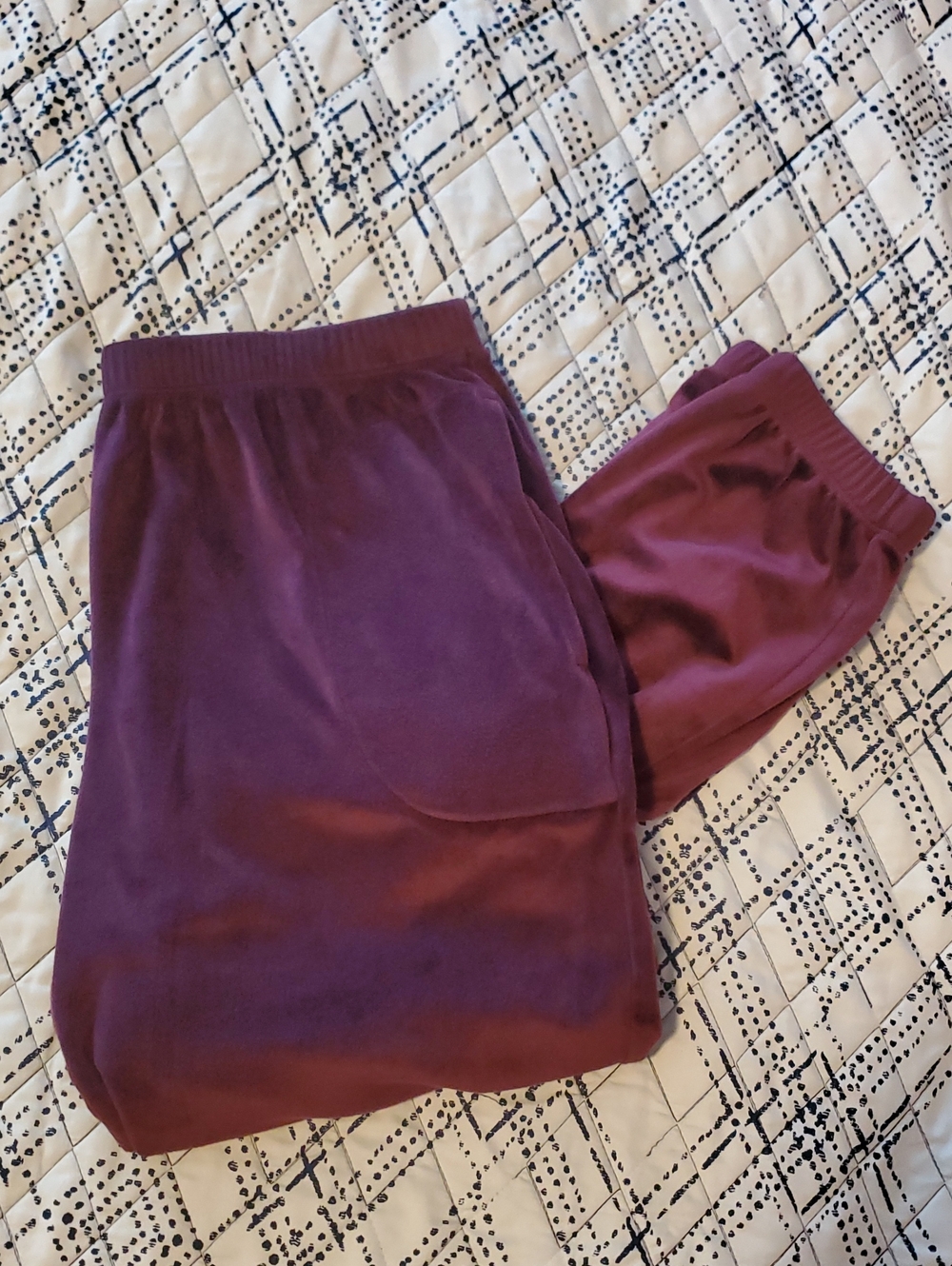 Cozy Soft Plum Purple Lounge Pants